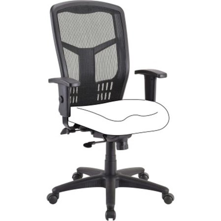 LORELL 28.5 in. High Back Chair Frame Black LLR86212
